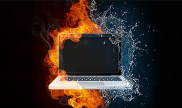 چرا لپ تاپ داغ می کند؟