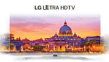 تلویزیون UH65200GI ال‌جی با فناوری HDR Pro برای ارائه تصاویر رنگی زنده و جذاب