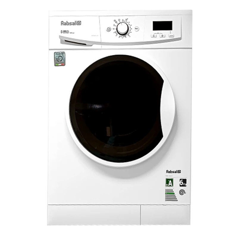 ماشین لباسشویی اتوماتیک 6 کیلویی آبسال مدل WRE6410-W