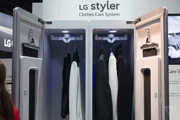 سیستم مراقبت از لباس ال‌جی Styler در CES 2017