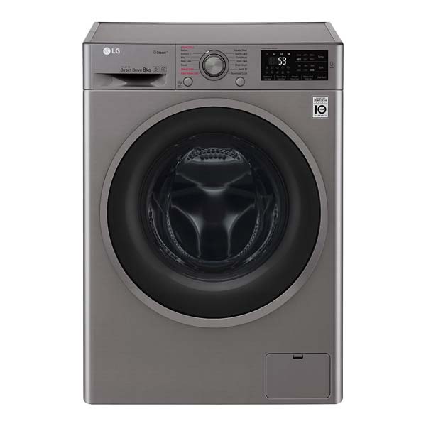 ماشین لباسشویی ال جی 8 کیلویی مدل WM-843SS