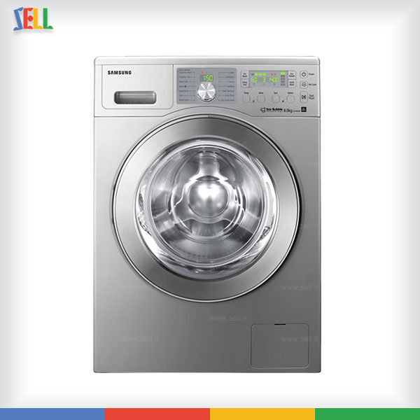 ماشین لباسشویی سامسونگ 8 کیلویی مدل Q1455S SAMSUNG WASHING MACHINE Q1455 S 8 KG