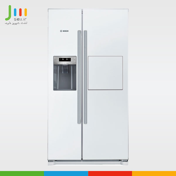 یخچال ساید بای ساید بوش 27 فوت مدل KAG90AW204 BOSCH SIDE BY SIDE KAG90AW204 27 FT