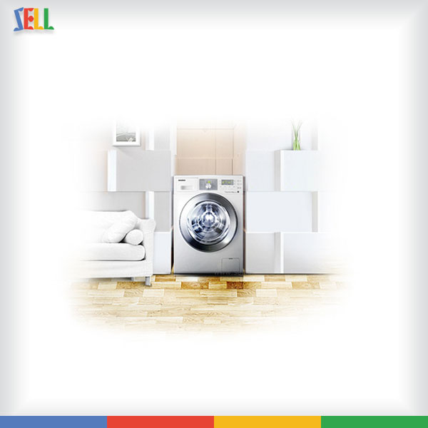 ماشین لباسشویی سامسونگ 8 کیلویی مدل Q1492W SAMSUNG WASHING MACHINE Q1492 W 8 KG