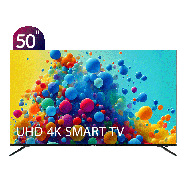 تلویزیون50اینچ هوشمند ایکس ویژن سری 7 مدل 50XCU785