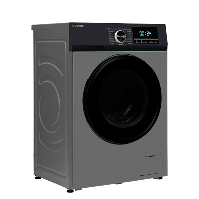 ماشین لباسشویی اتوماتیک 8 کیلویی ایکس ویژن مدل TP82-BSD