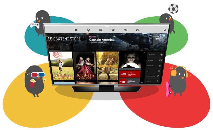 تلویزیون ال جی 43LF63000GI Smart LED TV - 43 Inch