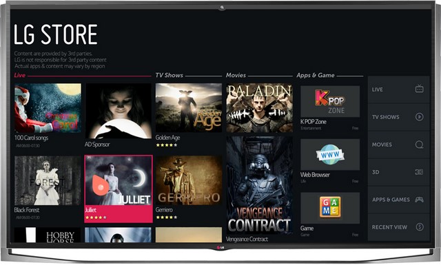  تلویزیون ال جی 84UB98000GI Smart LED TV 