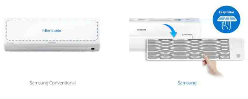 کولر گازی سامسونگ 25000 اینورتر گودوان مدل AR25KSSS-SAMSUNG AIR CONDITIONER AR25KSSS GOOD1 INVERTER-AR25KSSS